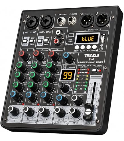 Amazon.com: Mackie 1402-VLZ3 14-Ch. Compact Recording/SR Mixer