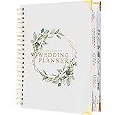 Your Perfect Day Wedding Planner Book and Organizer - Wedding Planner Book - Bridal Planning Binder with Countdown Calendar - Bride Gifts - (FLORAL)