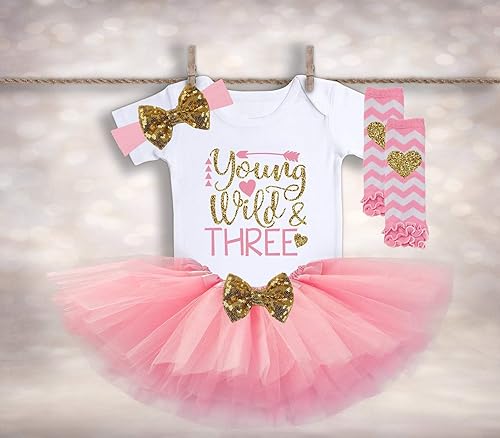 young wild and three dress