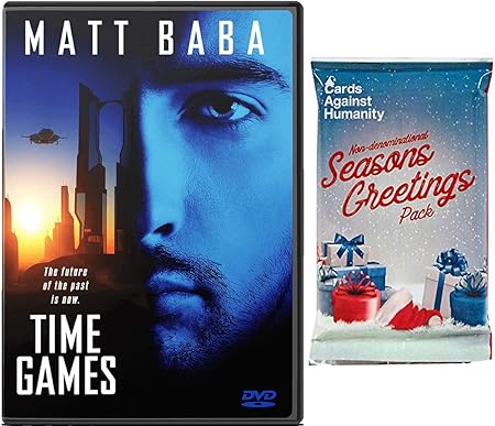 Amazon マットババ スターリング Cah拡張カードゲームパック 非滅菌シーズングリーティングカード 人道パック タイムゲーム フェイク Dvd ダッドパック 限定バンドル カードゲーム トランプ おもちゃ