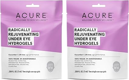 Download Amazon Com Acure Organics Radically Rejuvenating Under Eye Hydrogel Mask Pack Of 2 With Cucumber And Silk Tree For Age Performance 236 Fl Oz Health Personal Care Yellowimages Mockups