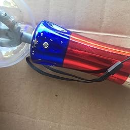 flashing panda meteor storm led changing pattern spinner wand