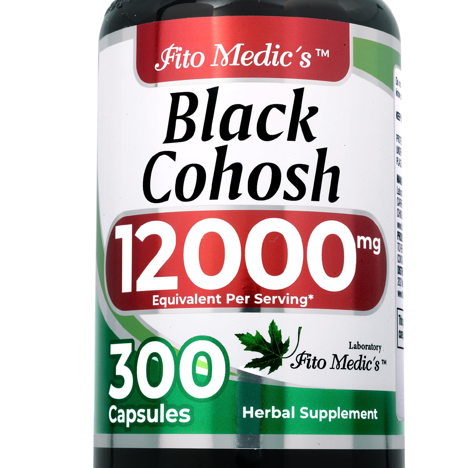 Black Cohosh 12000 mg