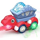 SUYPAS - Dinosaur Musical Toys for Kids 3-5 , Musical Toys for Toddlers - Excavators for Boys Girls,Walking Dinosaurs Sounds