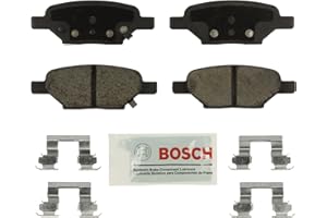 Bosch BE1033H Blue Disc Brake Pad Set with Hardware - REAR