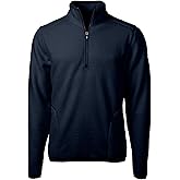 Cutter & Buck Cascade Eco Mens Big & Tall Sherpa Fleece Quarter Zip