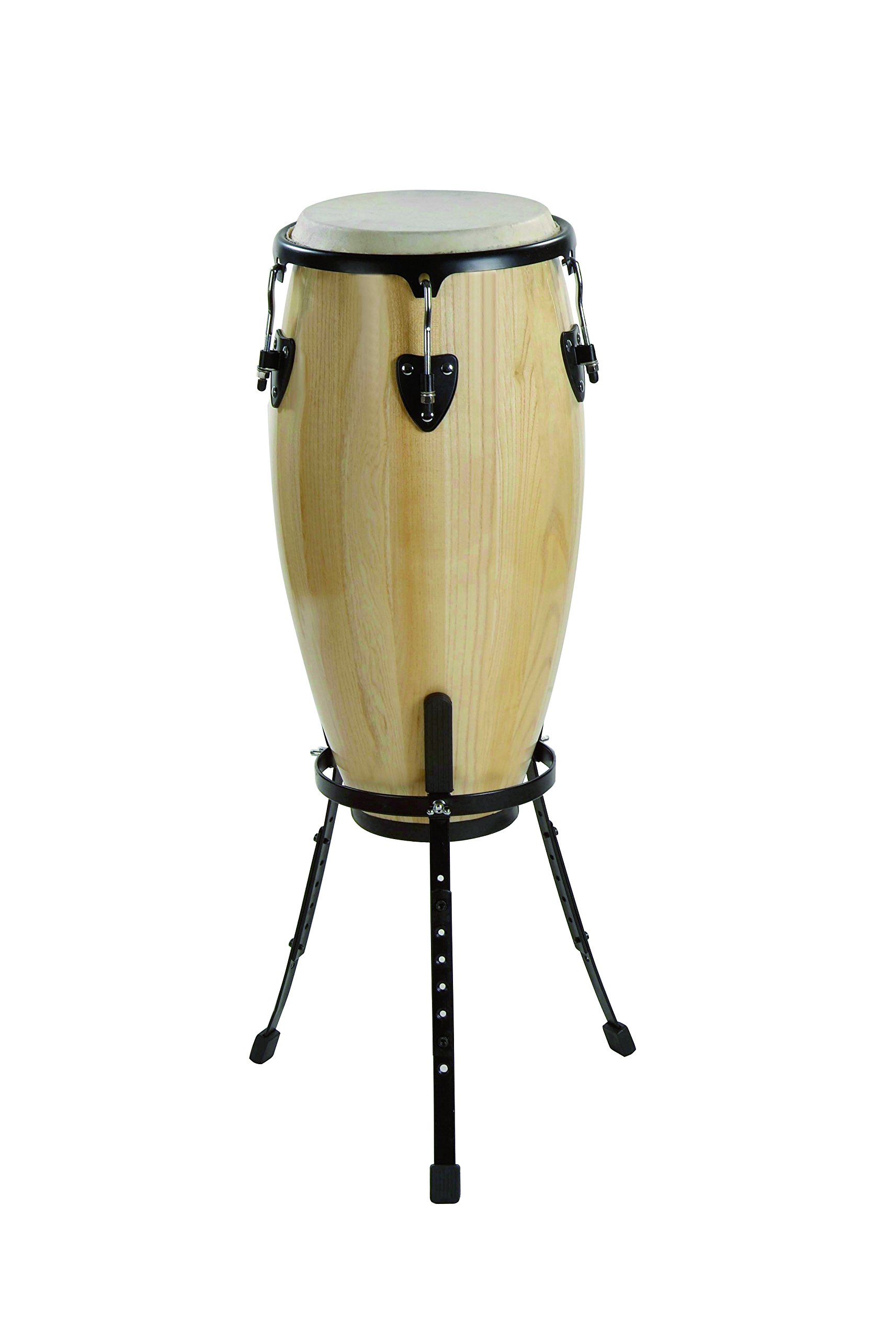 Buy Goldon 38318 Natural Skin Tunable Conga Drum Set with Height Adjustable Stand Online at