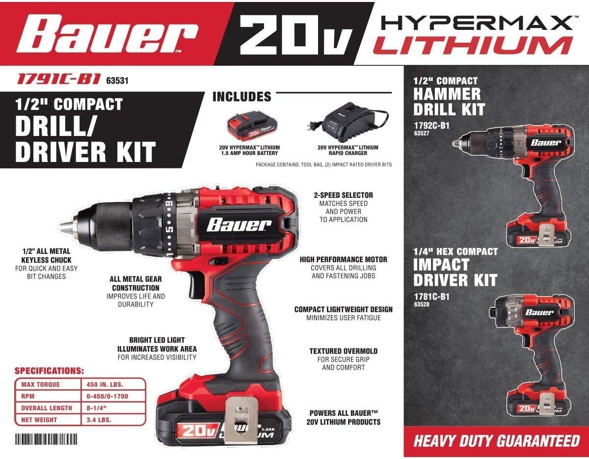 Impact Driver Bauer Clearance, 58% OFF | www.slyderstavern.com