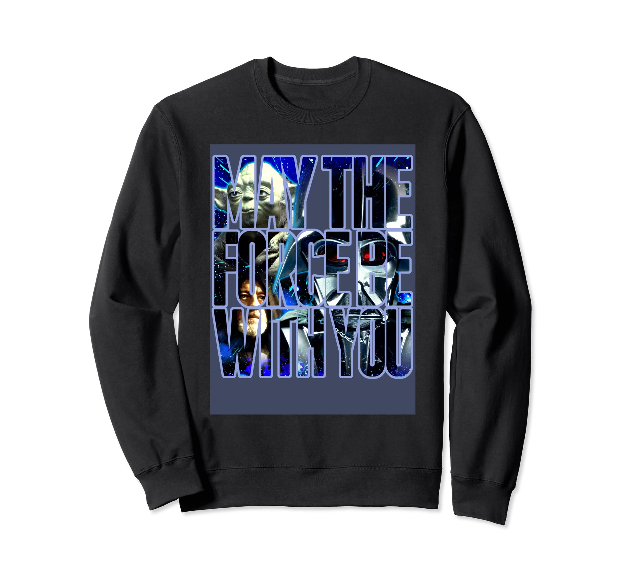 Star Wars Force Be With You Photos with Yoda Sweatshirt