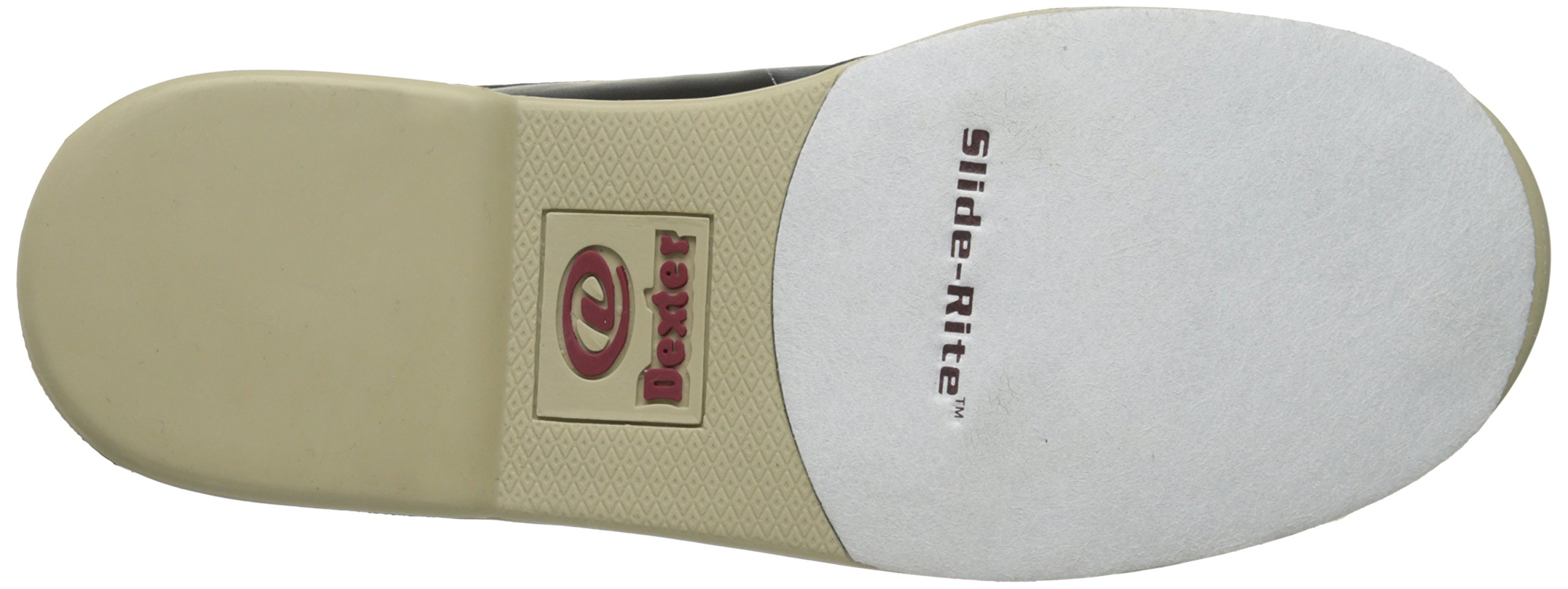 Dexter Turbo II Wide Width Bowling Shoes, Black/Khaki, 7.5 on Galleon