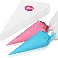 Firstake 100-Pack 16 Inch Disposable Piping Bags With Tips – Thickened, Clear, For Cake Decorating - View #10