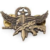 Hero's Pride SWAT Operator Insignia, Center Mass Qualification Pin, Clutch Back, 1-1/2 x 1"