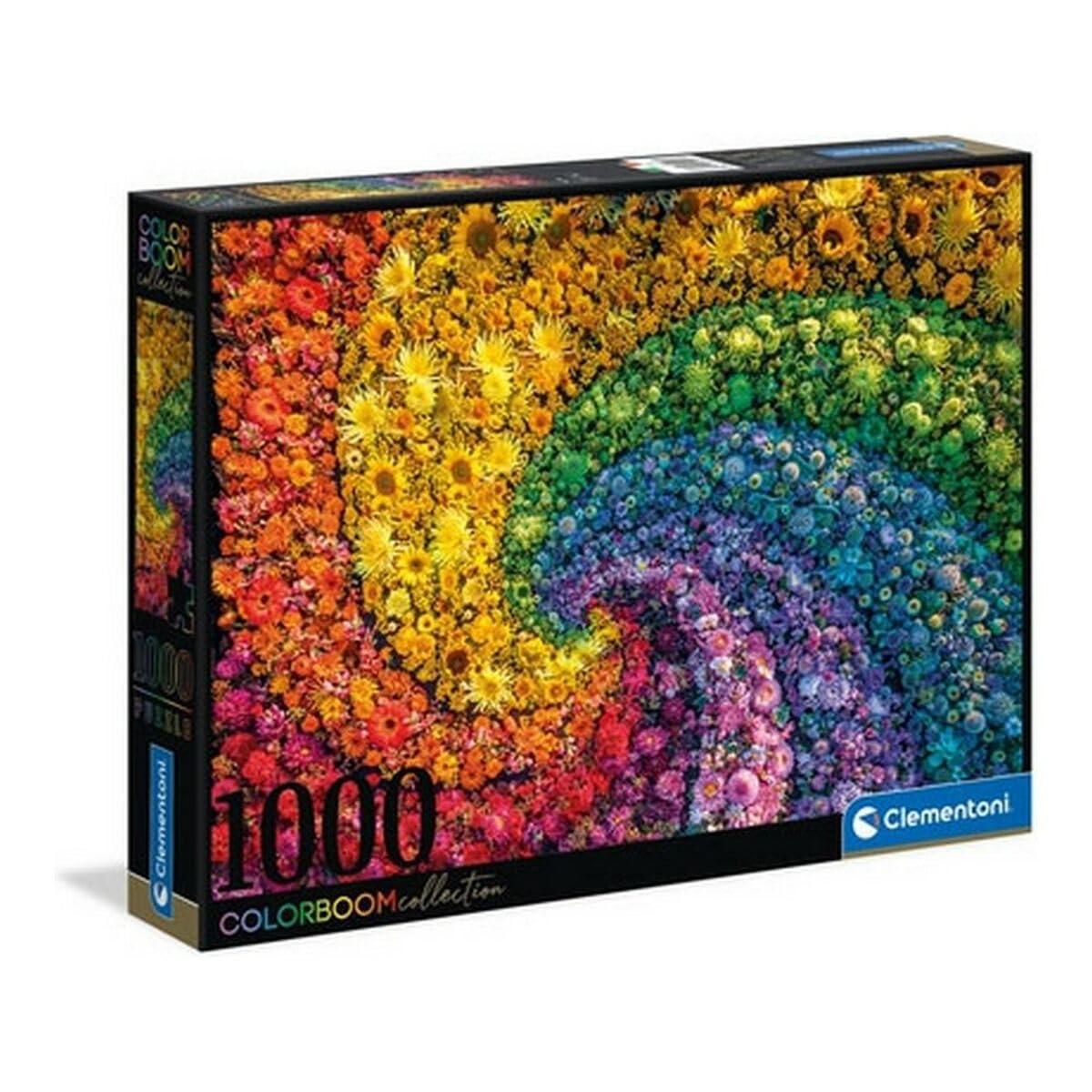 Clementoni 39594, Colour Boom Whirl Puzzle for Children and Adults - 1000 Pieces, Ages 10 years Plus multicoloured