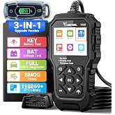 OBD2 Scanner VDIAGTOOL VD31, Check Engine Code Reader, 3-in-1 OBD2 Scanner Diagnostic Tool with Car Battery Tester &amp; Car Key Battery Tester, Enhanced Car Code Reader for Cars and Trucks All Cars 1996+