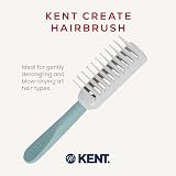 Kent Brushes KCR3 Tunnel Vented Hairbrush Detangling Blow Drying All Hair Types view 3