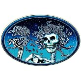 Grateful Dead Skull and Roses - Window Sticker/Decal (6