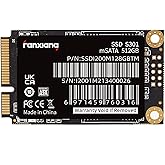 fanxiang S301 512GB mSATA SSD Mini SATA III 6Gb/s Internal Solid State Drive, 3D NAND, Compatible with Ultrabook Desktop PC Laptop