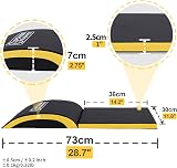 POWER GUIDANCE Ab Exercise Mat Sit Up Pad Core Trainer Black view 2