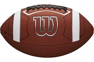 WILSON GST SpeedSkin One Football - Brown, Official Size