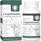 arlistatmax L-Ergothioneine Supplement 50mg, Multi Antioxidant Supplement，（May Support Longevity, Healthy Aging & Immune Health， 90 Capsules