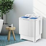 TANGZON Twin Tub Washing Machine 8KG 5KG/3KG 450W/150W Blue view 7