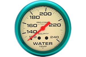 AUTO METER 4532 Ultra-Nite Water Temperature Gauge, 2 5/8"