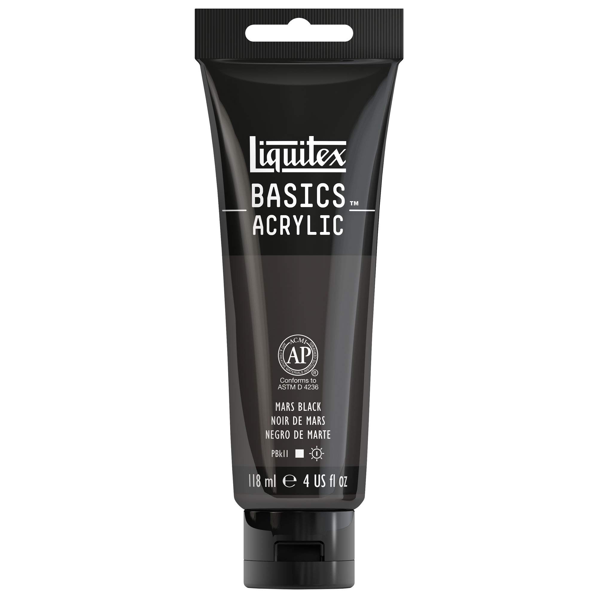 Liquitex Basics Acrylic, 118 ml Tube - Mars Black — image 1