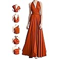 Infinity Dresses for Bridesmaids,Wedding Guest Dresses for Women,Plus Size Wrap Dress Long Maxi Convertible Multiway Dress