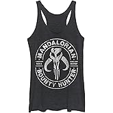 Star Wars Womens Star Wars: Mandalorian Gun for Hire Women's Racerback Tank Top