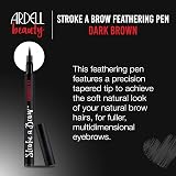 Ardell Beauty Stroke a Brow Feathering Pen - Dark Brown Eyebrow Makeup view 3