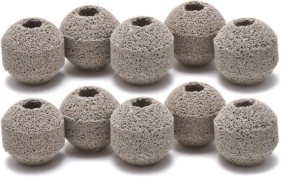 Hipanda Aquarium Filter Media Ceramic Bio Sphere,Quality Biological Rings for Marine and Freshwater Fish Tank