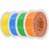 Creality Hyper PLA Filament 1.75mm, Multi‑Color, 4-Pack, 4KG | 30&ndash;600mm/s Printing, &plusmn;0.02mm Accuracy, RFID Recognition, Support CFS, Fits for K2 Series and Most 3D Printers
