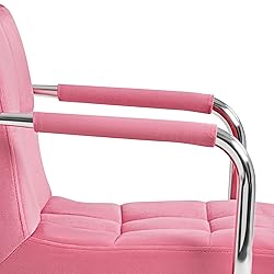 Yaheetech Counter Height Bar Stools Set of 2 Velvet