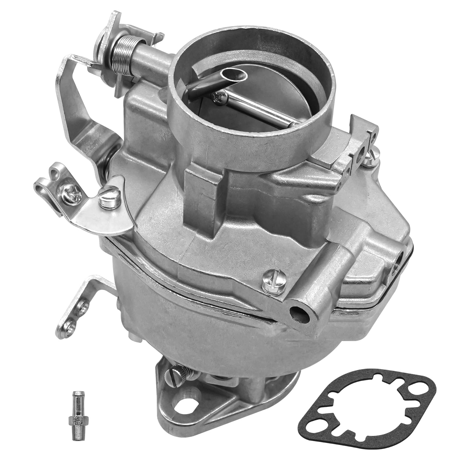 Photo 1 of 1 Barrel B Carburetor Carb Fit for Chevy GM Pickup Truck 235ci 6 Cyl Engine 1950-1959, for Chevy Truck 216ci 6 Cyl Engine 1932-1952, One Carb for Rochester B, Replace 7002051