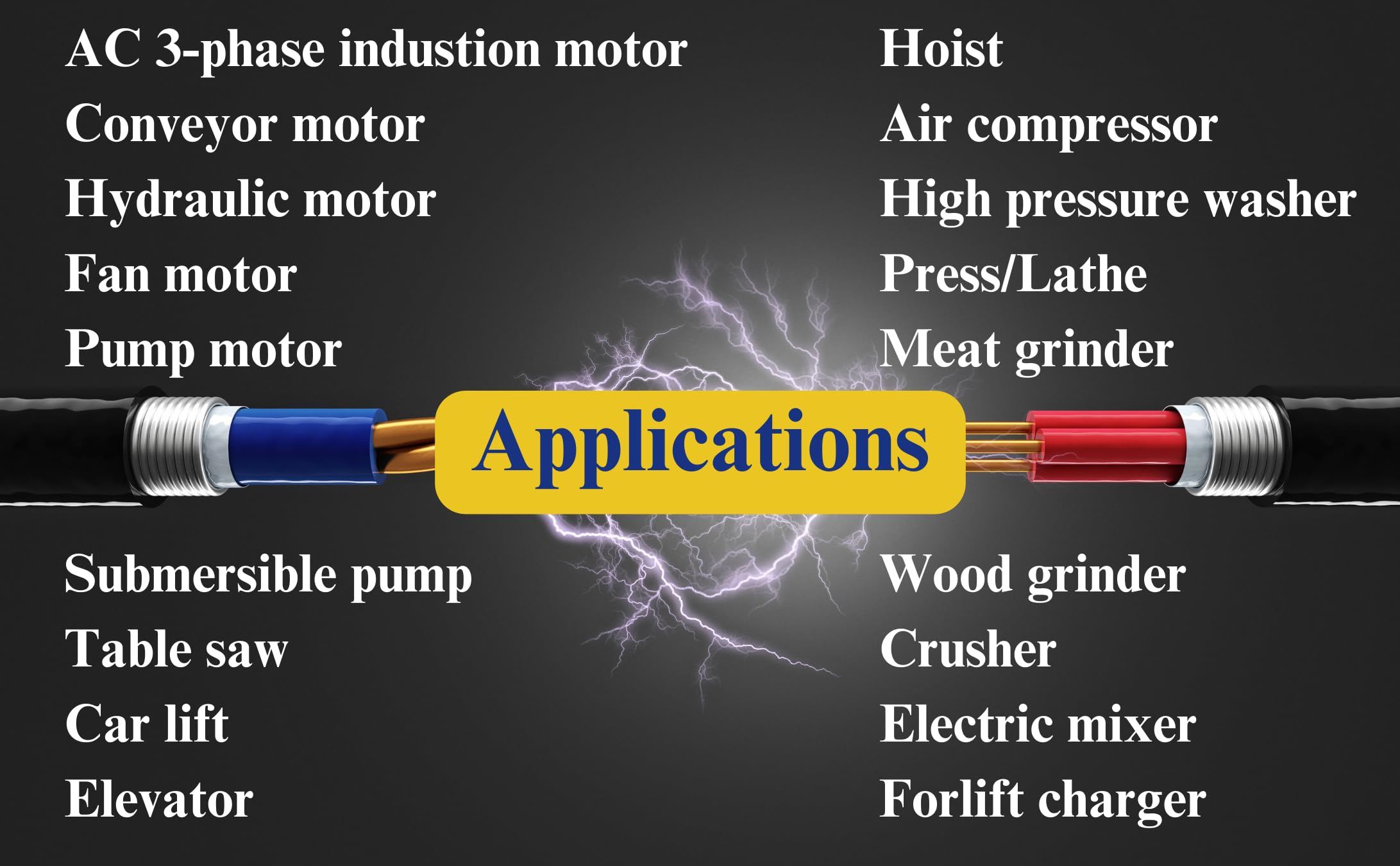 Myung Youn Electronics DPS 5HP MY-PS-5 Used for 3HP(2.2kW) 9A Motor, Single to 3 Phase Converter, 1 DPS Must Be Used for 1 Motor Only, Input/Output 200-240V, UL Listed