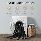Joydeco Blackout Curtains 96 Inch Two Panels Thermal Insulated Dark Grey view 7