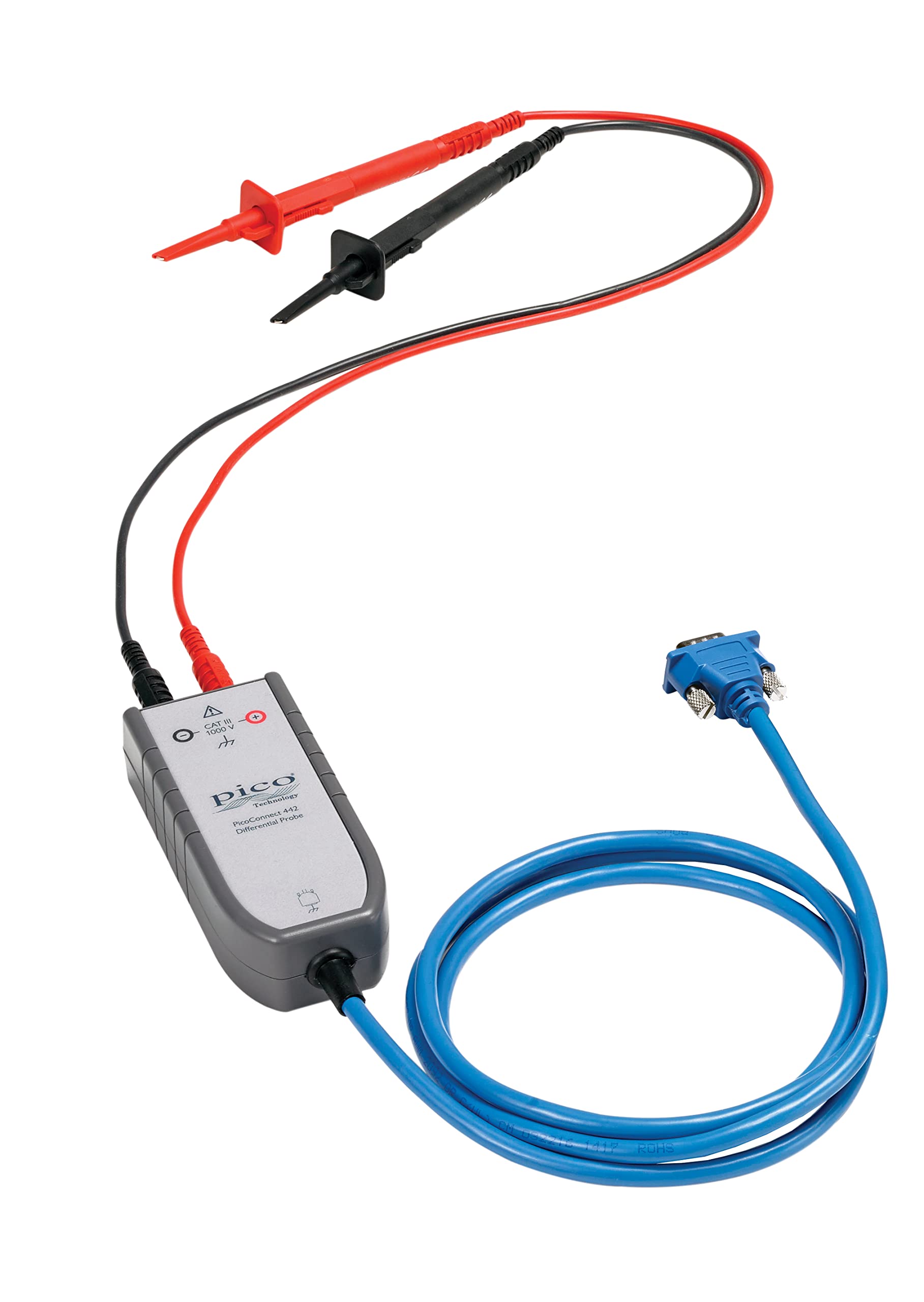 PicoConnect 442 25:1 differential probe (1000 V CAT III)