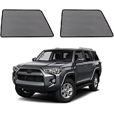 KOCZIL 4Runner Window Shades 2011-2023, Rear Side Mesh, 2PCS | Custom Fit Window Shades, Breathable Mesh Blocks UV Rays, Reduces Heat &amp; Glare, Creates Comfort for Babies &amp; Rear Passengers