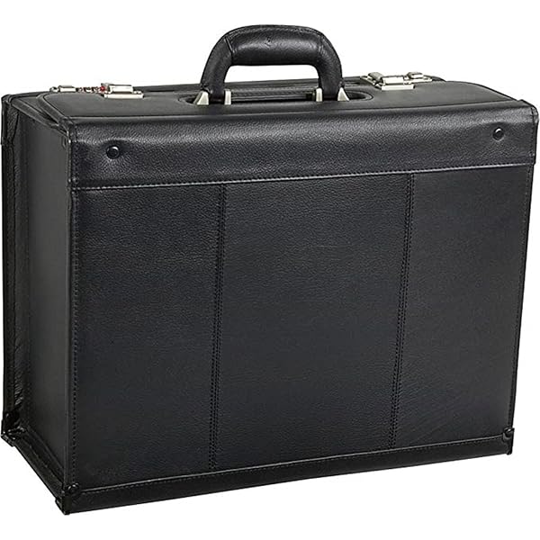 Amazon.com: Alassio Genova Pilot Case Multi-section 2 Combination