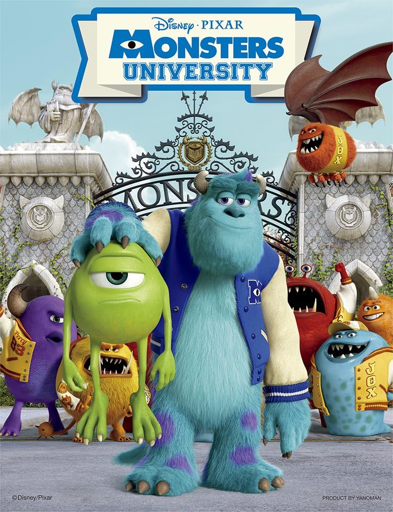 Monsters University bubble wrap Jigsaw Puzzle 500 Piece Monsters University 41-100 (Japan import / The package and the manual are written in Japanese) by Yanoman