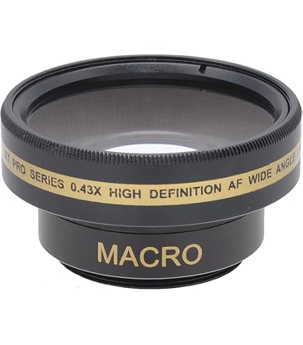 Fischauge-Objektiv 0,21x (30mm) Für Sony HDR-PJ30V - HD, Metallgehäuse