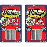 JA-RU Mini Metal Spring Toy (2 Coil Spring) Small Spring Fidget Toy 781-2a | 1.5" Original Stress Relief Classic Retro Vintage Toys. Party Favor Stocking Goodie Bag Stuffers