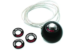 Hurst 1630050 Black Competition Knob with Switch