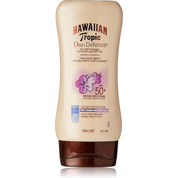 hawaiian tropic duo defence face