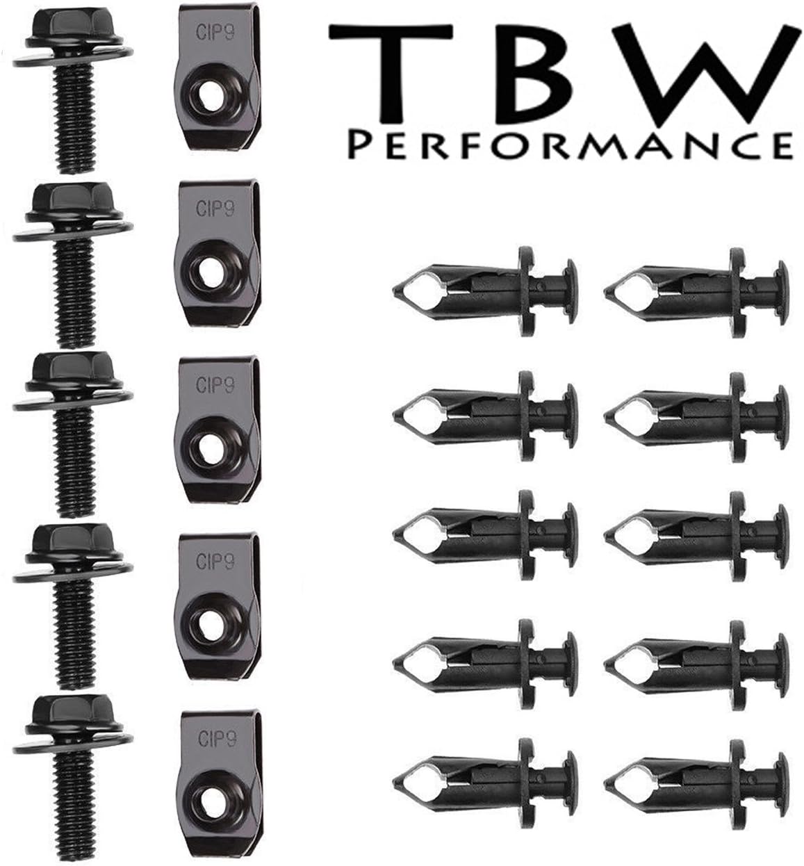 Front Splash Shield Repair Kit Clips Bolts Bumper Hardware for Nissan Altima Maxima Quest