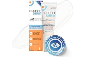 BlephaDerm Soothing Eyelid and Eye Contour Cream - Soothes, Protects, Repairs, Moisturizes and Reduces Puffiness - for sensit