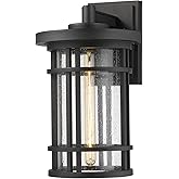 Z-Lite 570B-BK 1 Light Outdoor Wall Sconce, Black