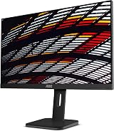 AOC X24P1 24 Inch FHD IPS Monitor 60Hz 4ms Height Adjust USB Hub Speakers view 3