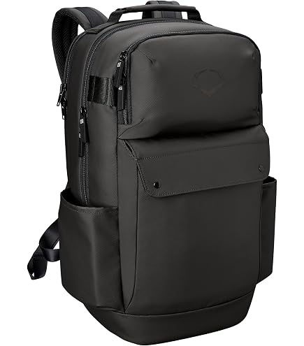Bownet Commando Coaches Bat Bag – Baseball & Softball Backpack with Fungo Holder, 15.5” Laptop & Tablet Pocket, Large Gear Storage, Padded Straps, Youth & Adult, Navy Blue : Sports & Outdoors