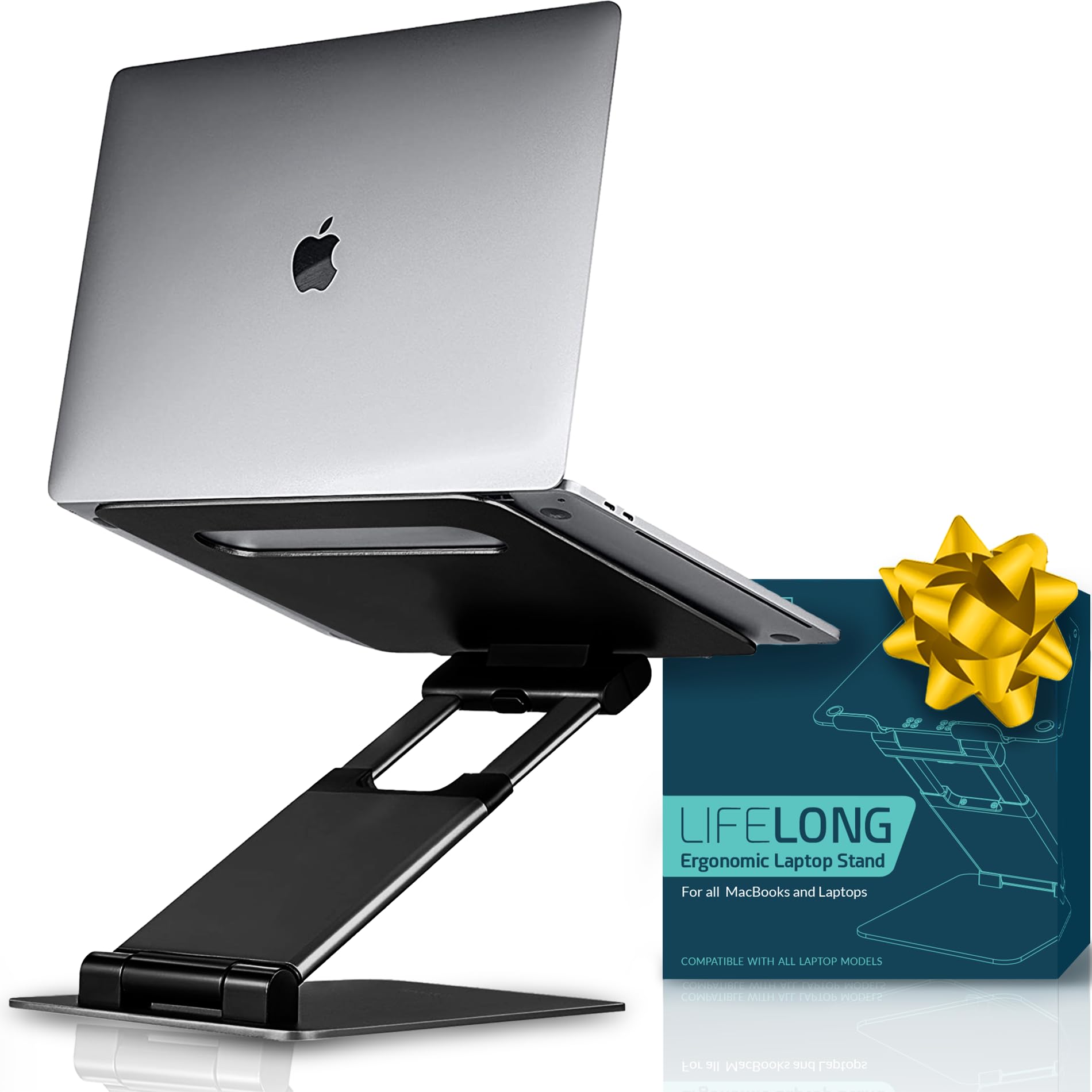 Mua Ergonomic Laptop Stand For Desk, Adjustable Height Up To 20 ...